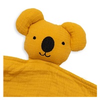 Muszlin szundikendő New Baby Koala Mustard