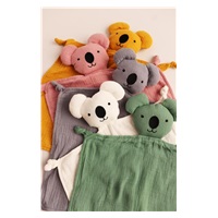 Muszlin szundikendő New Baby Koala Mustard