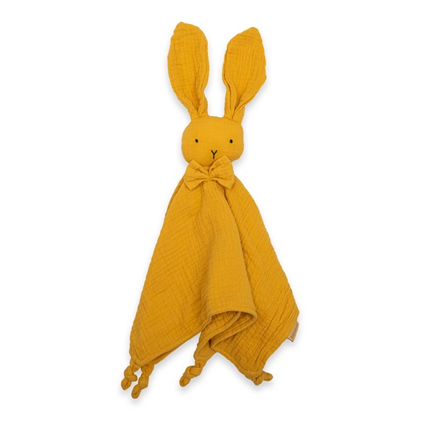 Muszlin szundikendő New Baby Rabbit mustard