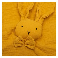 Muszlin szundikendő New Baby Rabbit mustard