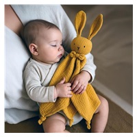 Muszlin szundikendő New Baby Rabbit mustard