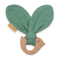 Baba rágóka madárral New Baby Bird mint