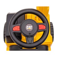 Gyermek zenélő bébitaxi kotró CAT Excavator  Milly Mally sárga