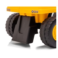 Gyermek zenélő bébitaxi kotró CAT Excavator  Milly Mally sárga