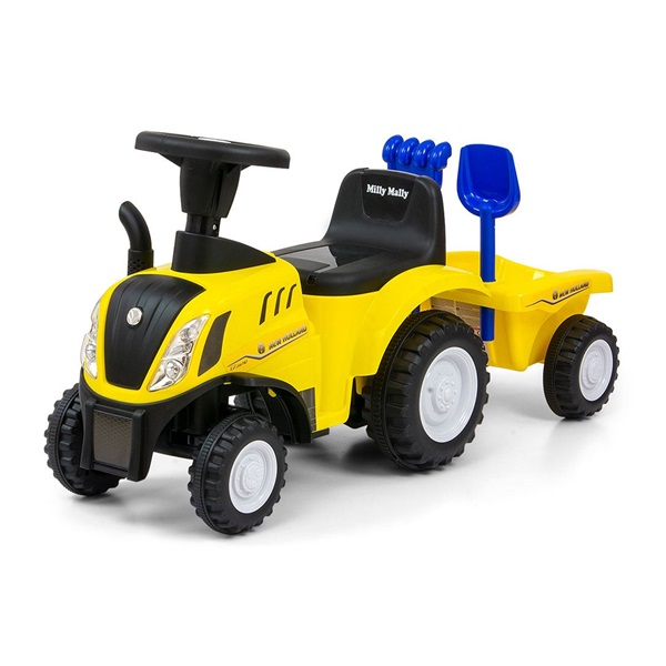 Bébitaxi NEW HOLLAND T7 TRAKTOR Milly Mally sárga
