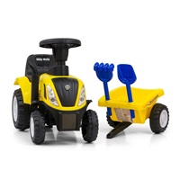 Bébitaxi NEW HOLLAND T7 TRAKTOR Milly Mally sárga