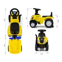 Bébitaxi NEW HOLLAND T7 TRAKTOR Milly Mally sárga