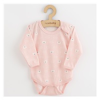 Baba body New Baby Classic II maci fehér