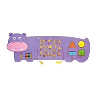 Érzékszervi manipulatív tábla Viga hippo