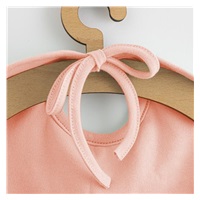 Gyermek frottír előke New Baby Comfortably pink