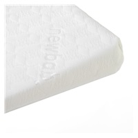 Baba párna - ék alakú New Baby BASIC fehér 59x37 cm
