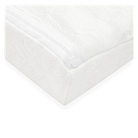 Baba párna - ék alakú New Baby BASIC fehér 59x37 cm