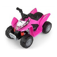 Elektromos négykerekű Milly Mally Honda ATV rózsaszín