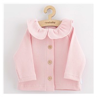 Baba kabátka gombokkal  New Baby Luxury Laura clothing rózsaszín