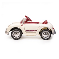 Elektromos autó Baby Mix Retro Pearl fehér