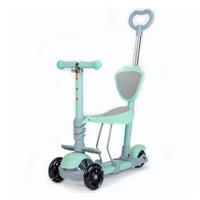 Baba háromkerekű robogó 3in1 Baby Mix Multi kék