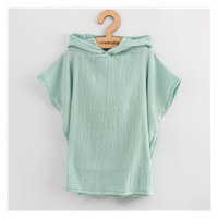Gyermek muszlin poncsó New Baby Feeling mint 80 cm