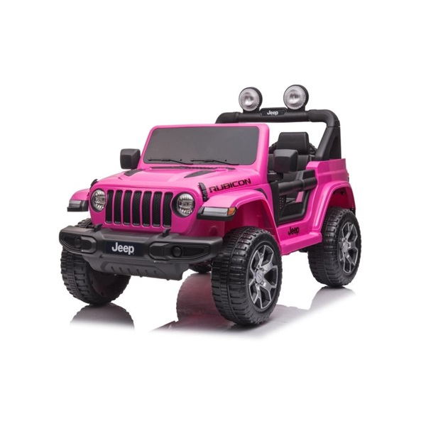 Gyermek elektromos autó Baby Mix Jeep Wrangler Rubicon rózsaszín