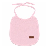 Gyermek frottír előke PVC-vel bélelve New Baby rózsaszín