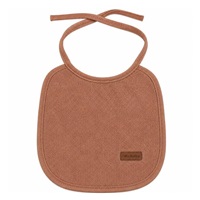 Gyermek frottír előke PVC-vel bélelve New Baby barna