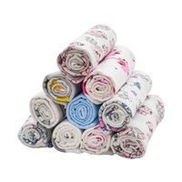 Pamut pelenka nyomtatott mintával NEW BABY 60x80 cm STANDARD 10 db