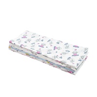 Pamut pelenka nyomtatott mintával NEW BABY 60x80 cm STANDARD 10 db