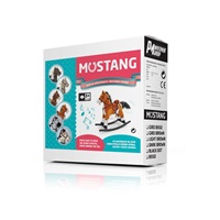 Hintaló dallammal Milly Mally Mustang sötét barna