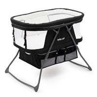 Összecsukható bölcsőágy DreamyNest Baby Mix fekete