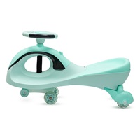 Gravitációs gyerekjármű LED-del Baby Mix G-Force zöld