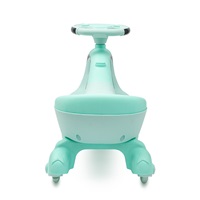 Gravitációs gyerekjármű LED-del Baby Mix G-Force zöld