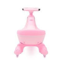 Gravitációs gyerekjármű LED-del Baby Mix G-Force babarózsaszín