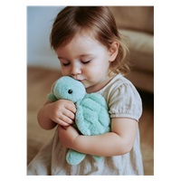 Baby Mix plüss játék teknős 26 cm zöld