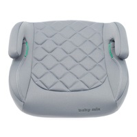 Autós ülésmagasító  BABY MIX HERO Plus ISOFIX I-SIZE grey
