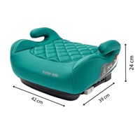 Autós ülésmagasító  BABY MIX HERO Plus ISOFIX I-SIZE grey