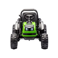 Elektromos vontató pótkocsival Milly Mally Farmer zöld