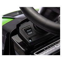 Elektromos vontató pótkocsival Milly Mally Farmer zöld