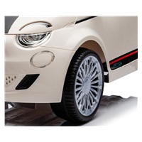 Elektromos autó Milly Mally Milly Mally Fiat 500e fehér