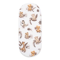 Pamut babakocsihoz való lepedő pamut New Baby Safari 35x75cm