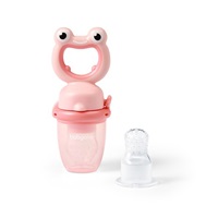 Etető rágóka Baby Ono FROG rózsaszín