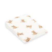 Muszelin Baba párna huzat- ék alakú New Baby STANDARD 30x37 cm bear