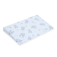 Baba párna huzat- ék alakú New Baby BASIC 59x37cm blue