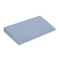 Muszelin Baba párna huzat- ék alakú New Baby STANDARD 59x37cm  blue