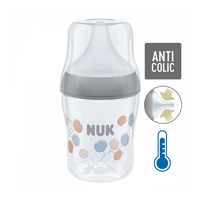 Baba cumisüveg NUK Perfect Match Temperature Control 150 ml szürke
