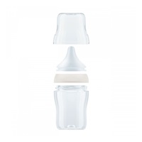 Baba cumisüveg NUK Perfect Match Temperature Control 150 ml szürke