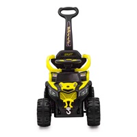 Baby Mix Ruggy elektromos futóbicikli vezetőrúddal sárga