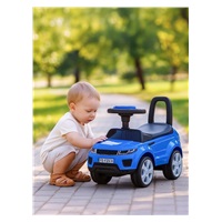 Baby Mix Prime SUV bébitaxi kék bőrből