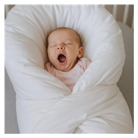 Luxus toll pólya New Baby - toll töltet 80x80 cm