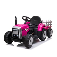 Baby Mix Erick elektromos traktor rózsaszín távirányítóval
