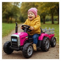 Baby Mix Erick elektromos traktor rózsaszín távirányítóval