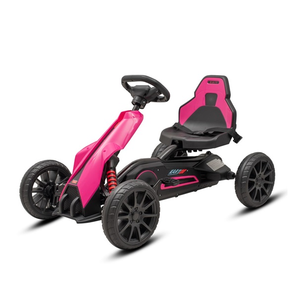 Go-kart Baby Mix Speedster pedálos gyerek gokart rózsaszín